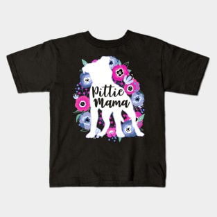 Pittie Mama Kids T-Shirt